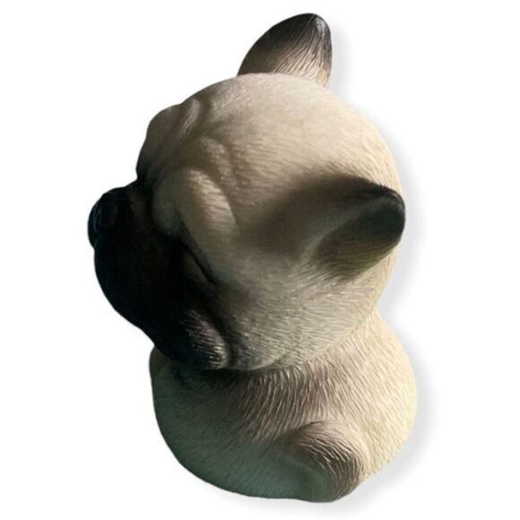 Miniature Pug Dog Figurine - Picture 3 of 13